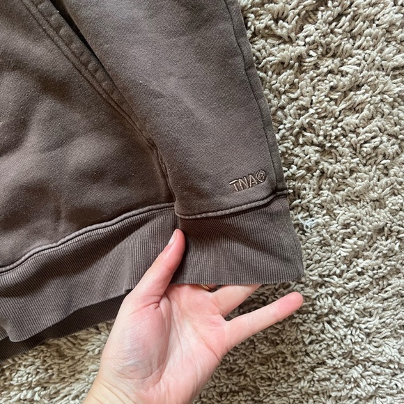 TNA Perfect Hoodie Rich Mocha Brown - Picture 2 of 4